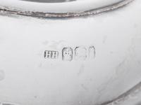 A Victorian Silver Kettle on Stand