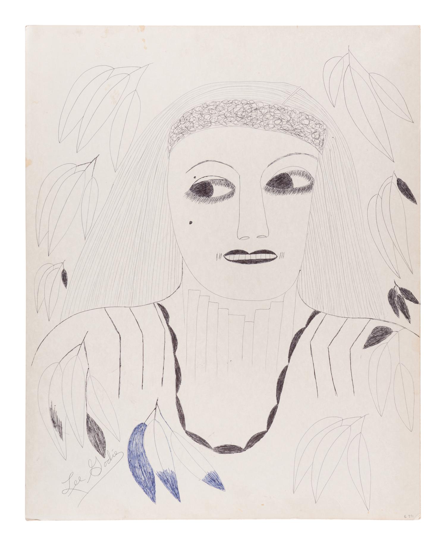 Untitled (a double-sided drawing)