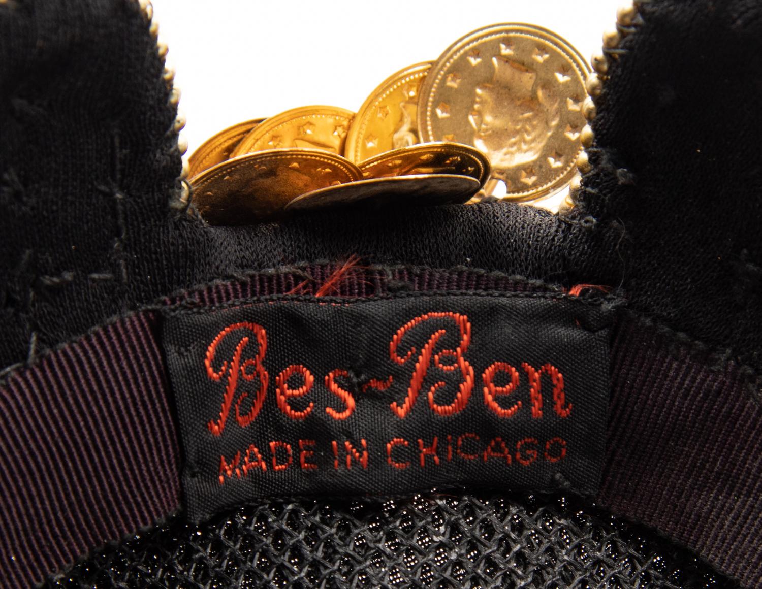 Three Bes-Ben Hats; One with Coins, One with Strawberries, One with Cats