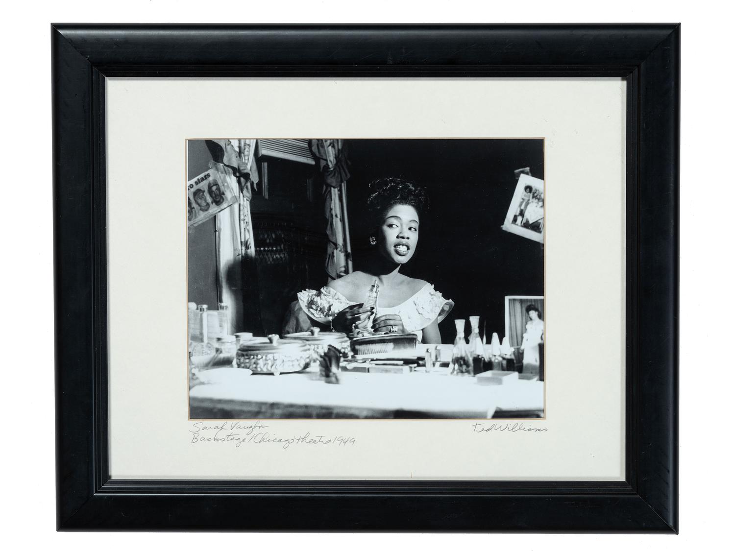 [JAZZ]. WILLIAMS, Ted (1925-2020), photographer. A group of 5 photographs, incl. portraits of jazz musicians. Chicago, 1949-1962.