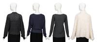 Brunello Cucinelli, Four Knit Tops