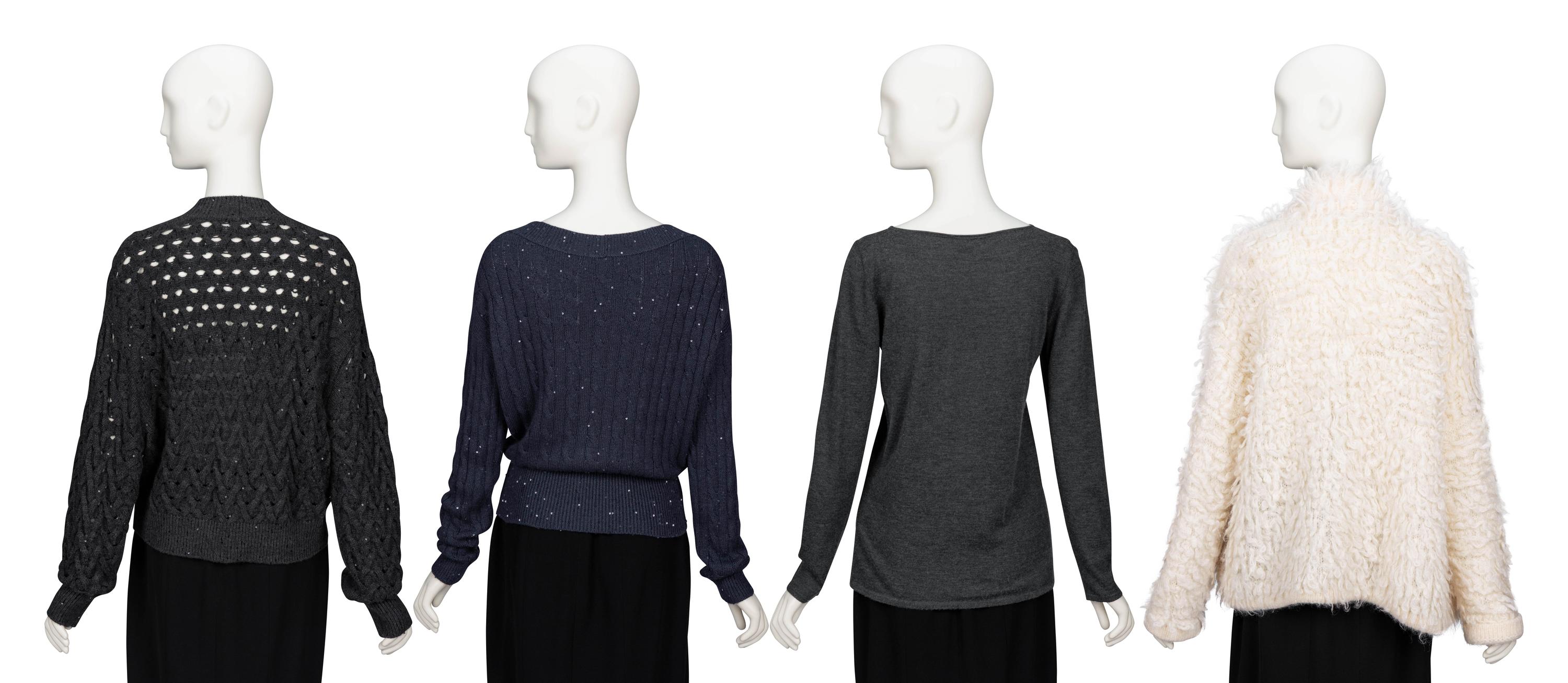 Brunello Cucinelli, Four Knit Tops