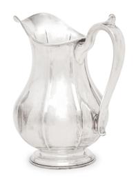 An American Silver Water Pitcher