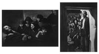 W. Eugene Smith, (American, 1918-1978), The Spanish Wake andWake-Man in Doorway (from Spanish Village), 1951