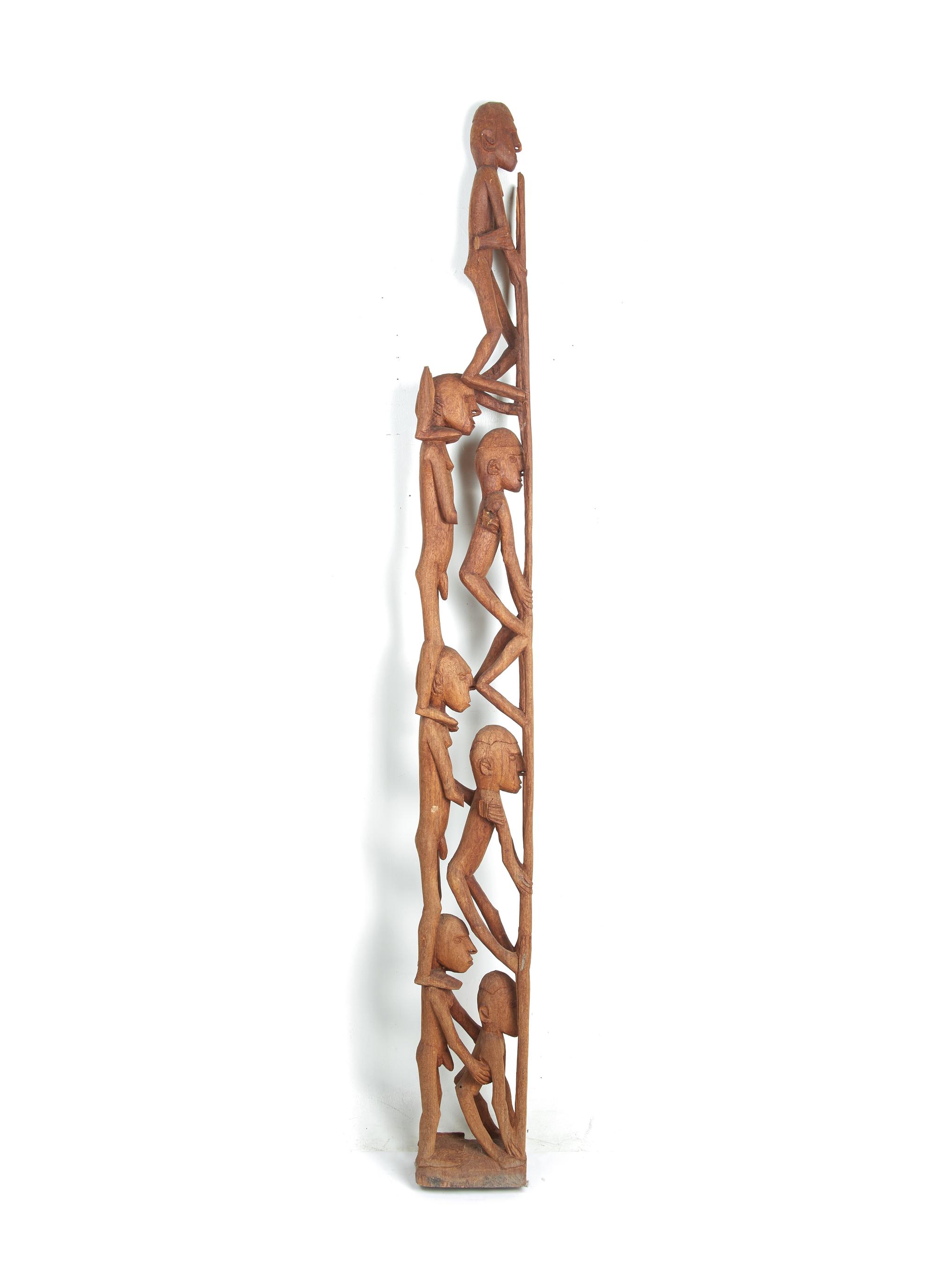An Asmat Bis Pole