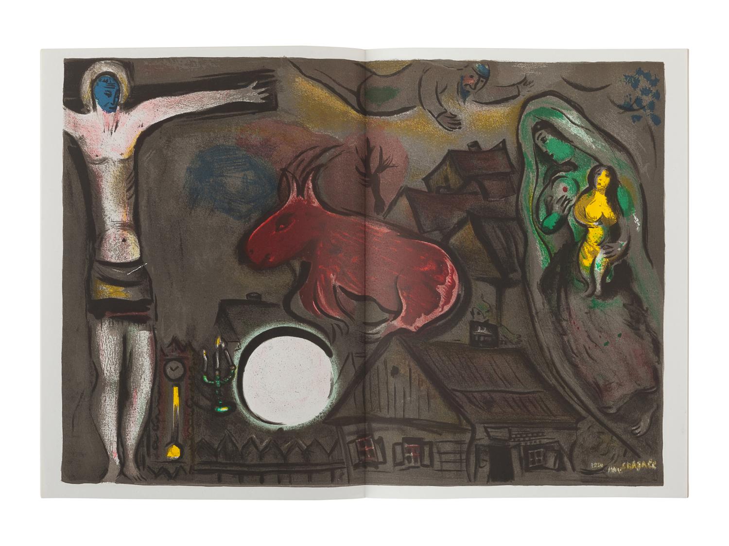 [DERRIÈRE LE MIROIR - CHAGALL]. A group of 4 Marc Chagall issues, comprising: