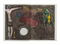 [DERRIÈRE LE MIROIR - CHAGALL]. A group of 4 Marc Chagall issues, comprising: