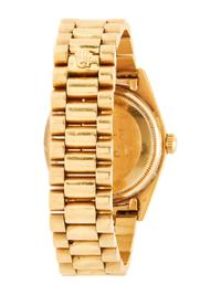 ROLEX, REF. 18038 18K YELLOW GOLD 'OYSTER PERPETUAL DAY-DATE' WATCH