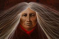 Portrait of Native American Woman