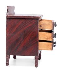 A Maine Grain Paint Decorated Child's Chest