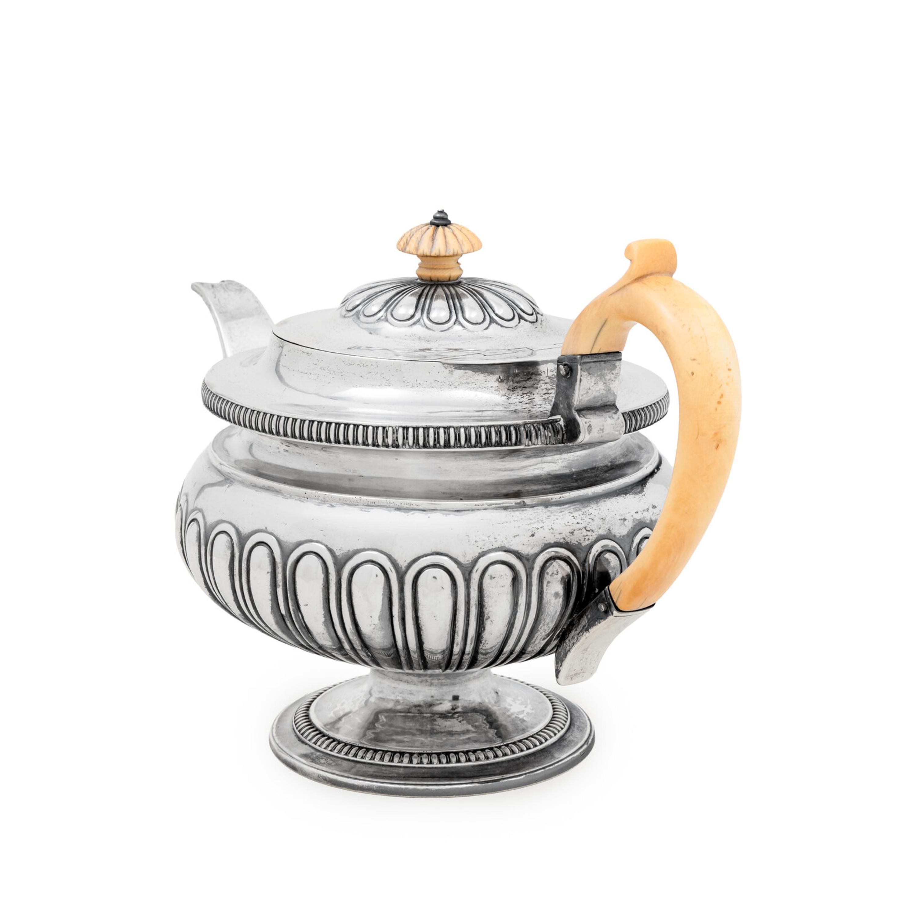 An Irish George III Silver Teapot