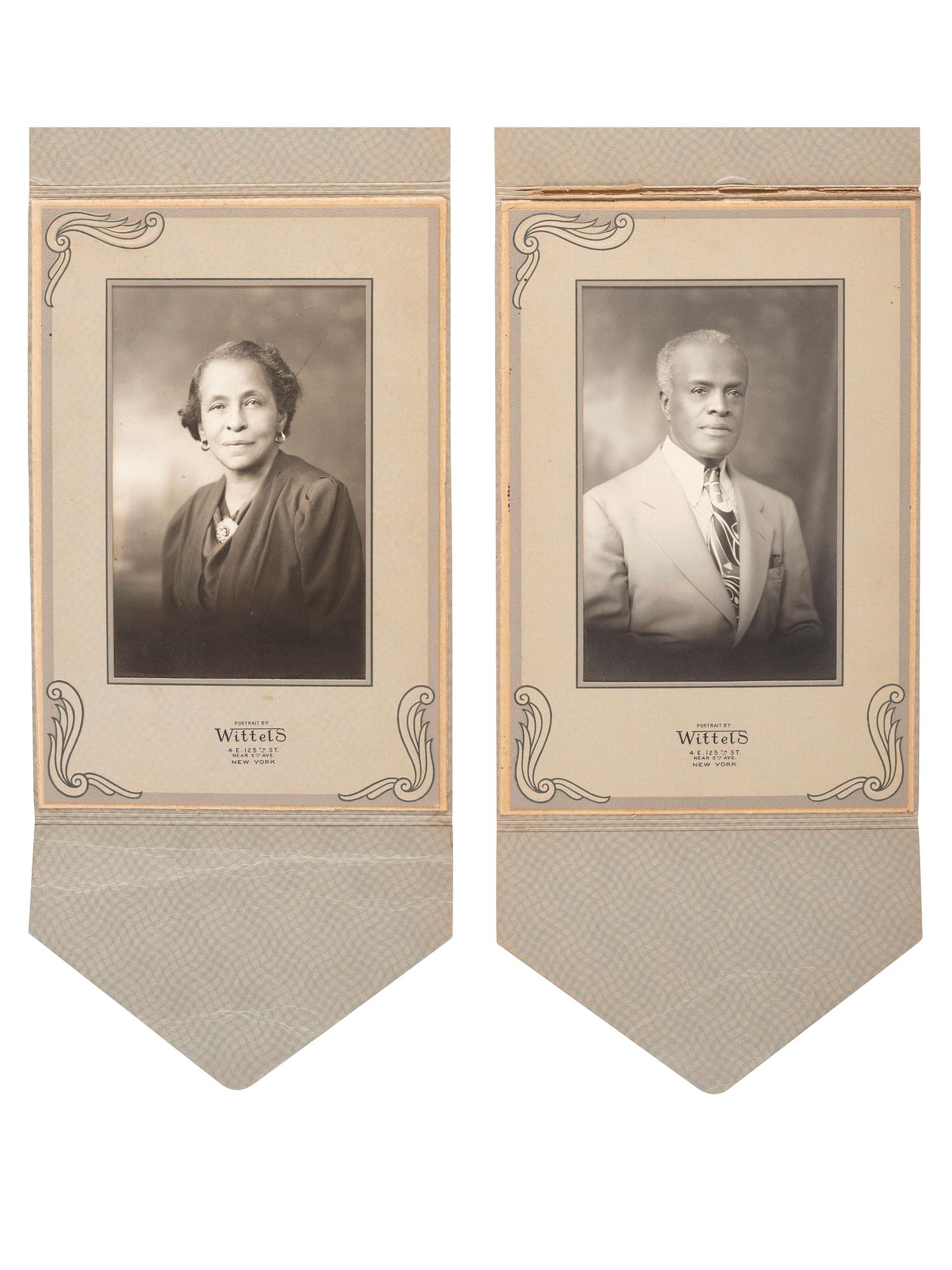 [EDUCATION - EARLY PHOTOGRAPHY]. A group of 9 photographs, incl. African American athletes and graduates of Ballard Normal School, Macon, GA.