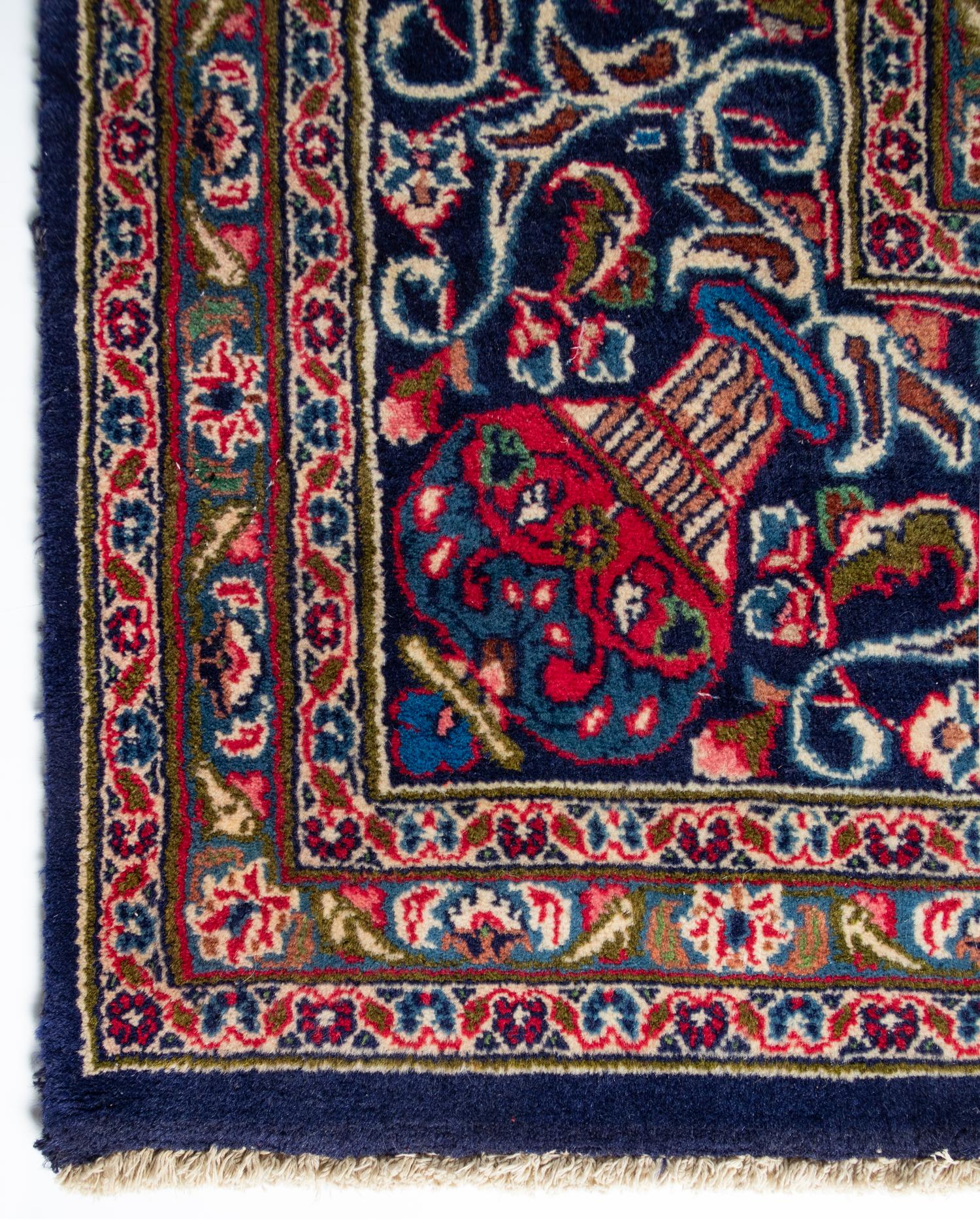 A Kashan Wool Rug