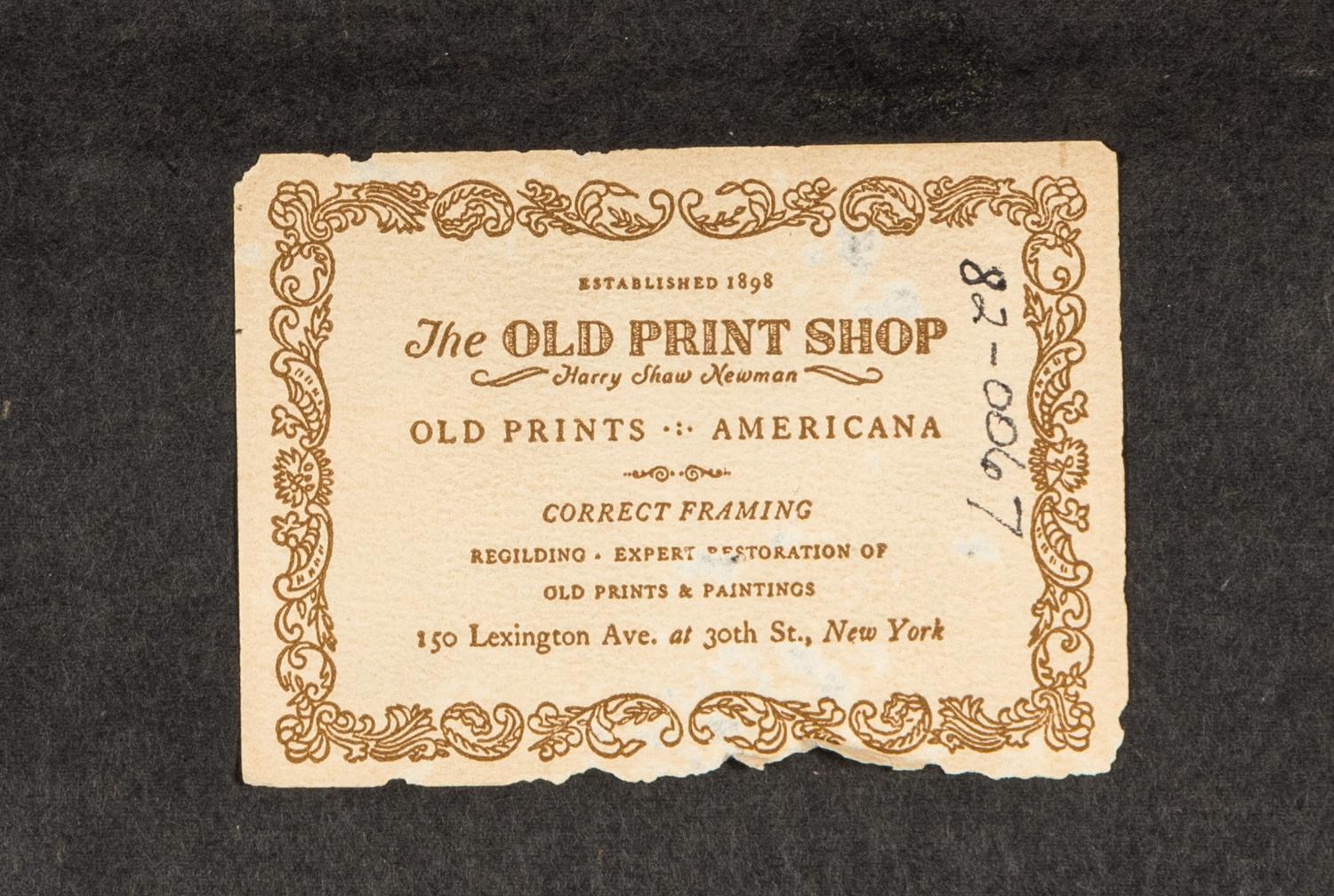 CURRIER and IVES, publishers -- After John Cameron