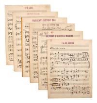[WORLD WAR II] -- [MILLER, Glenn (1904-1944)]. World War II-era archive of manuscript scores and ephemera related to the Glenn Miller Army Air Force Band and associated musicians and orchestras.
