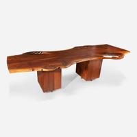 Gino Russo A Double-Pedestal Desk, circa 1970s