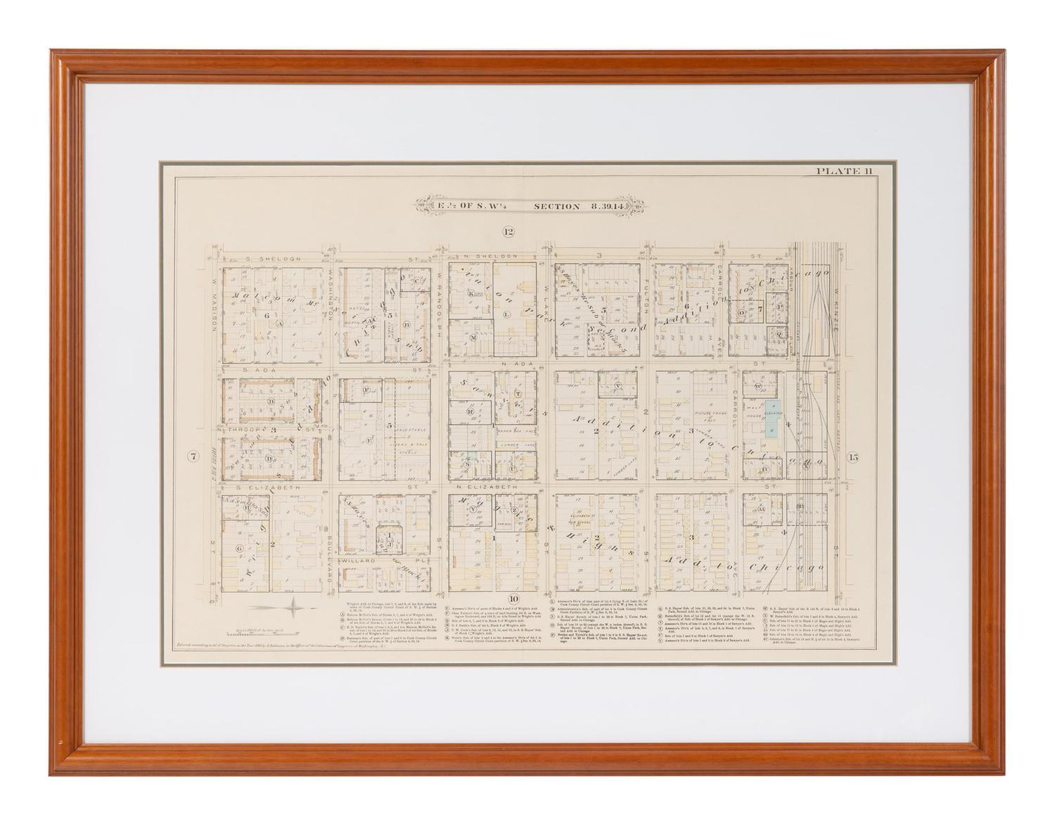A Group of Twelve Maps of Illinois