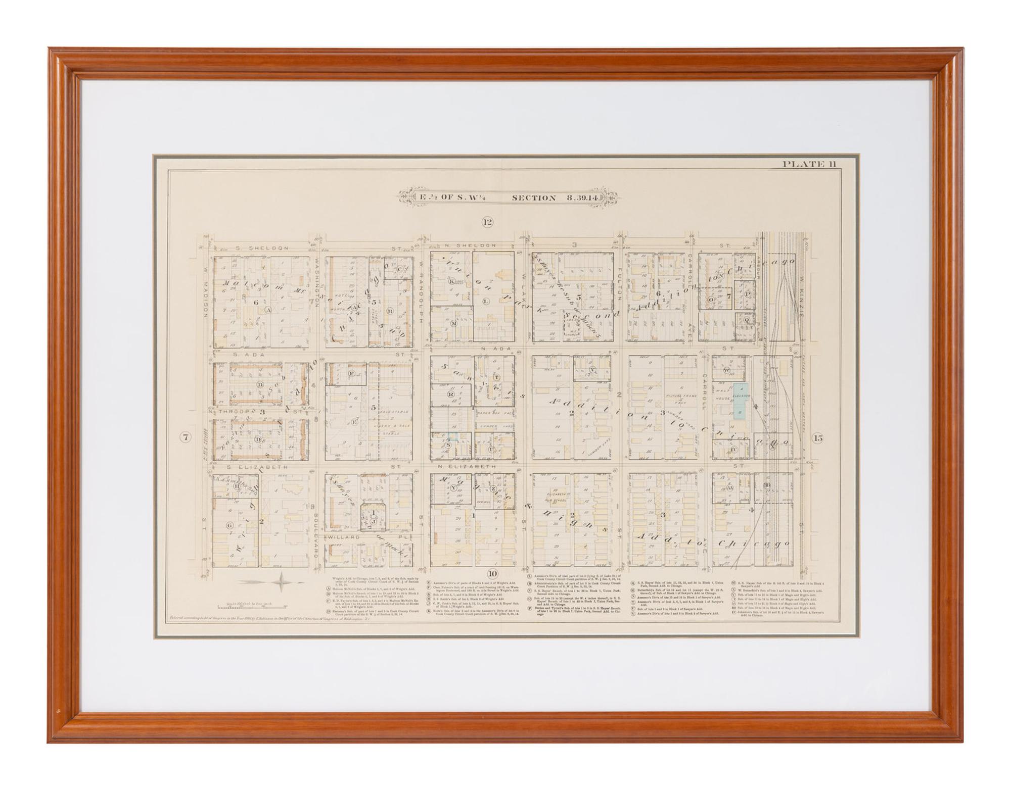 A Group of Twelve Maps of Illinois