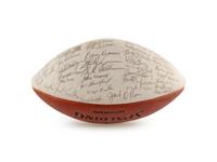 A 1976 University of Alabama Team Signed Autograph Football Including Paul Bear Bryant (Beckett Authentication Services)