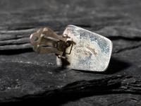 Southwestern-style Silver Clip Earrings, PLUS