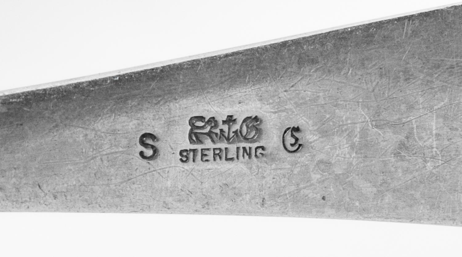 A Group of American Silver Flatware Articles