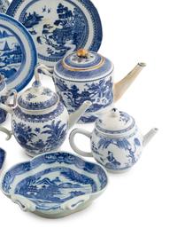 A Collection of Canton and Other Chinese Export Porcelain Articles