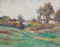 Maximilien Luce, (French, 1858-1941), Paysage d'lle-de-France, 1925