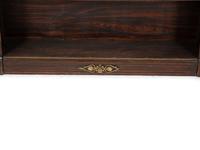 A French Empire Style Gilt Metal Mounted Rosewood Bibliotheque