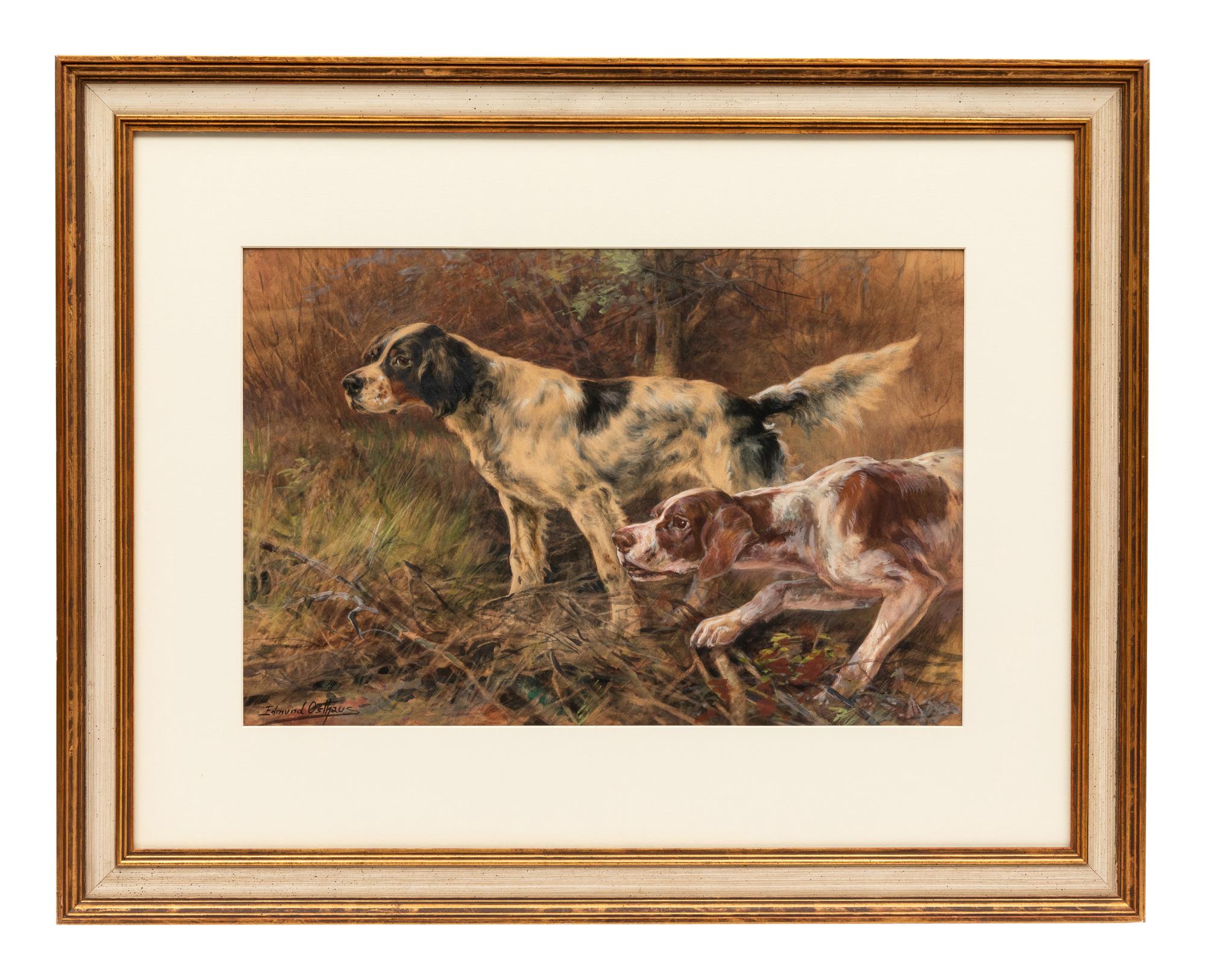 Two Hunting Dogs
