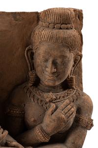 A Southeast Asian Terracotta Relief Fragment