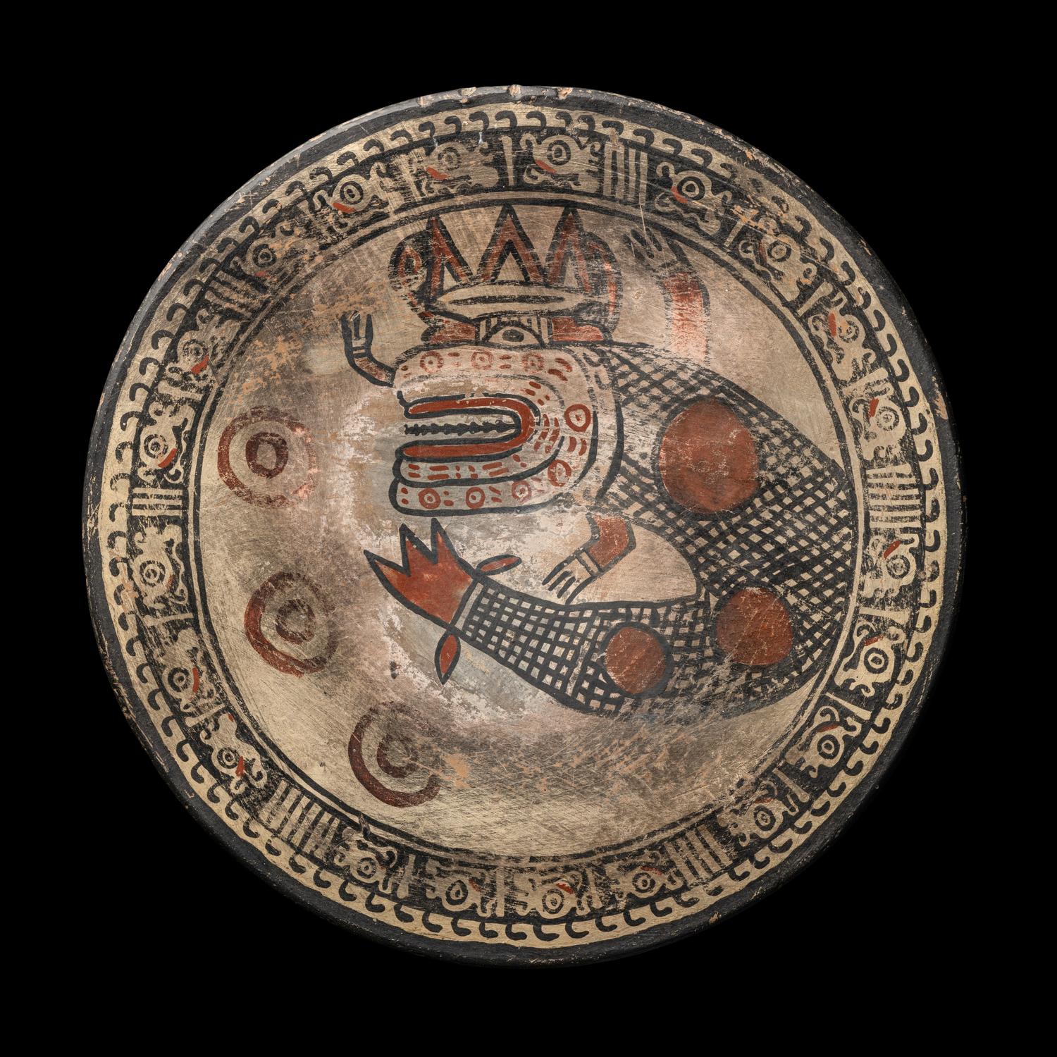 A Chiriqui Polychrome Plate