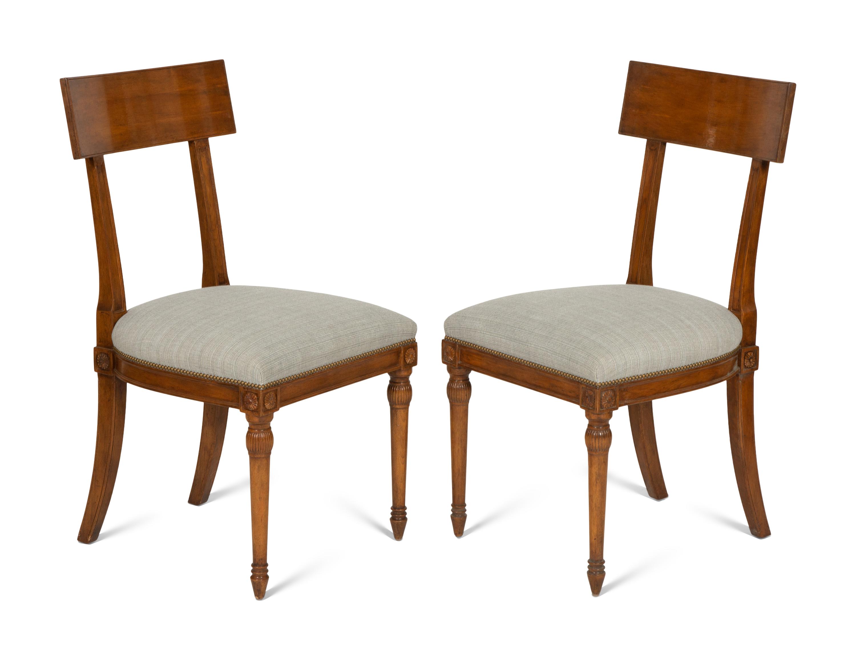 A Pair of Dennis & Leen Canzone Side Chairs