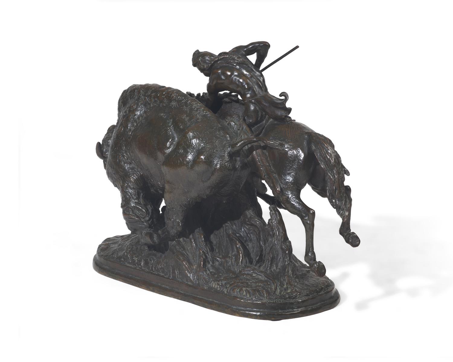Pursuit of the King of the Herd, conceived 1914, cast c. 1917