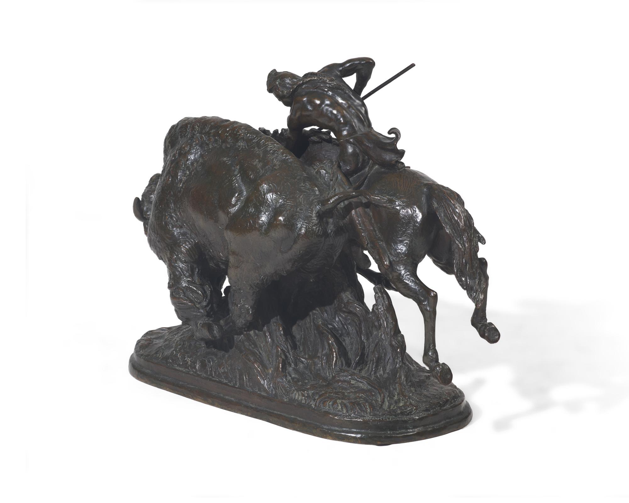 Pursuit of the King of the Herd, conceived 1914, cast c. 1917
