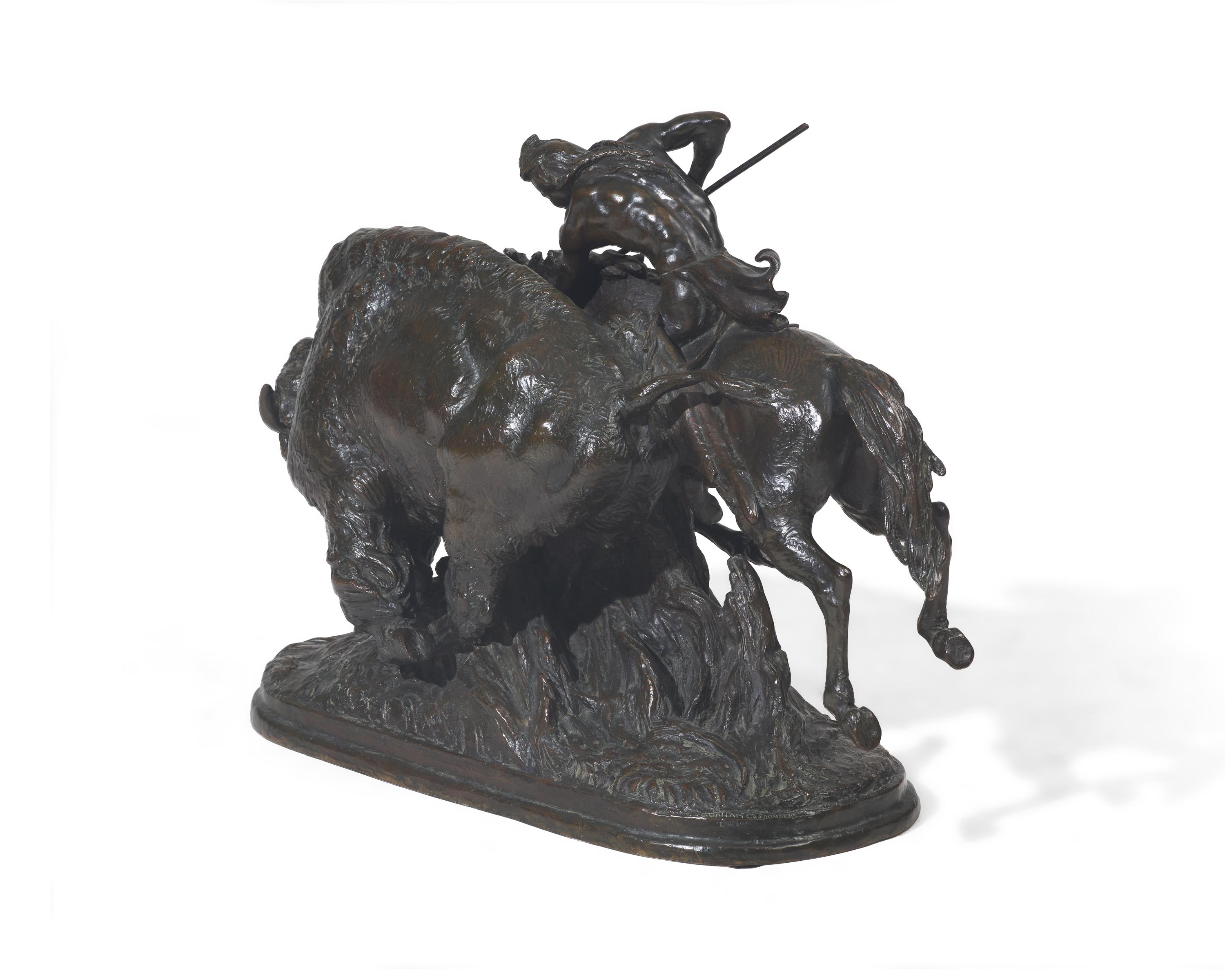 Pursuit of the King of the Herd, conceived 1914, cast c. 1917