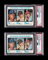 A Collection of 1973 Topps Mike Schmidt Rookie Baseball Cards No. 615 (PSA 3 VG)