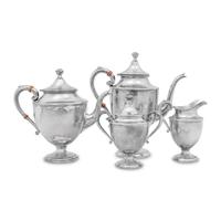 An American Silver Four-Piece Tea and Coffee Service