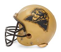 A University of Pittsburgh Riddell Football Helmet Formerly Displayed at Mike Ditka's Restaurant