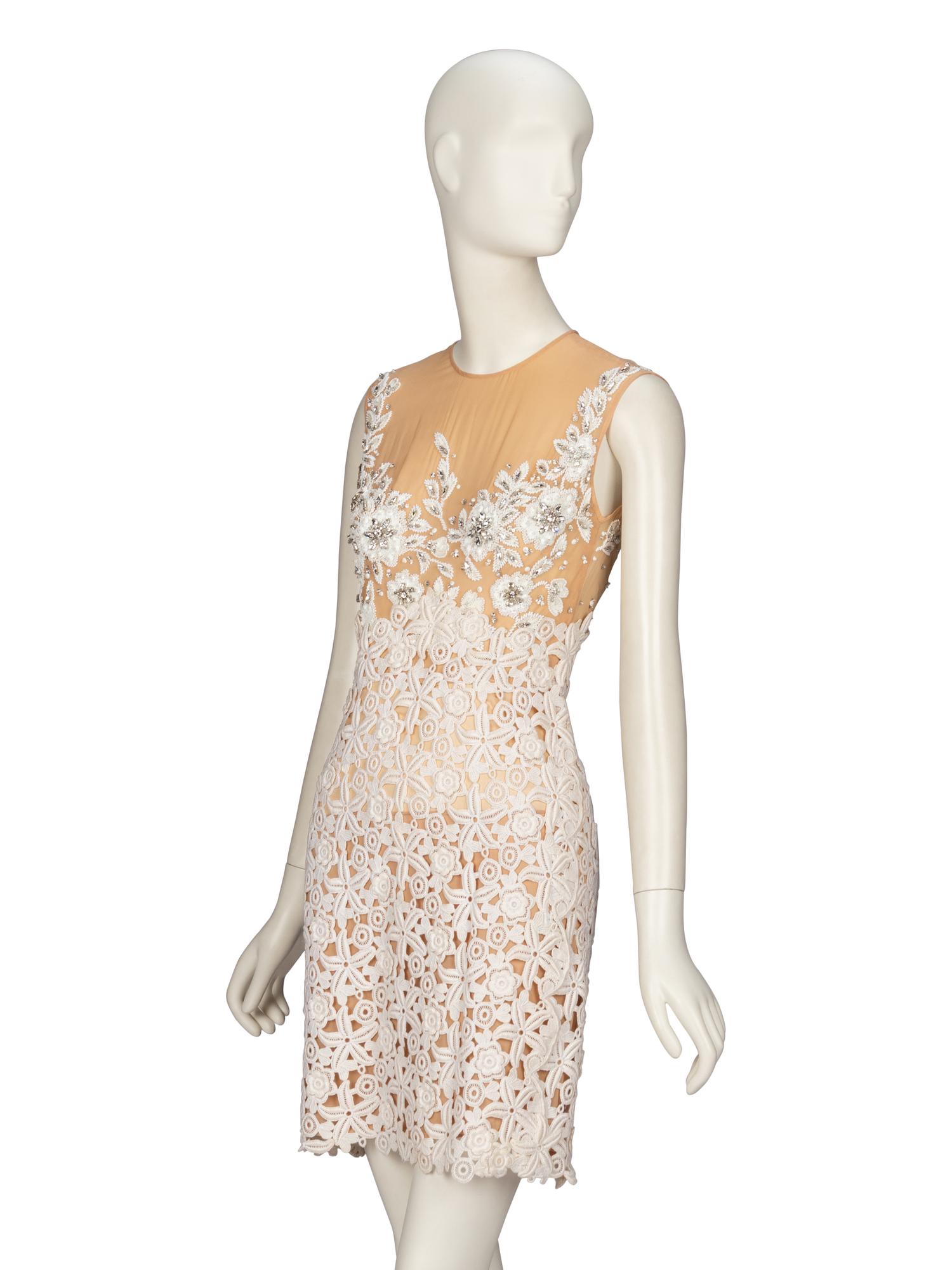 Galanos, Sleeveless Cocktail Dress