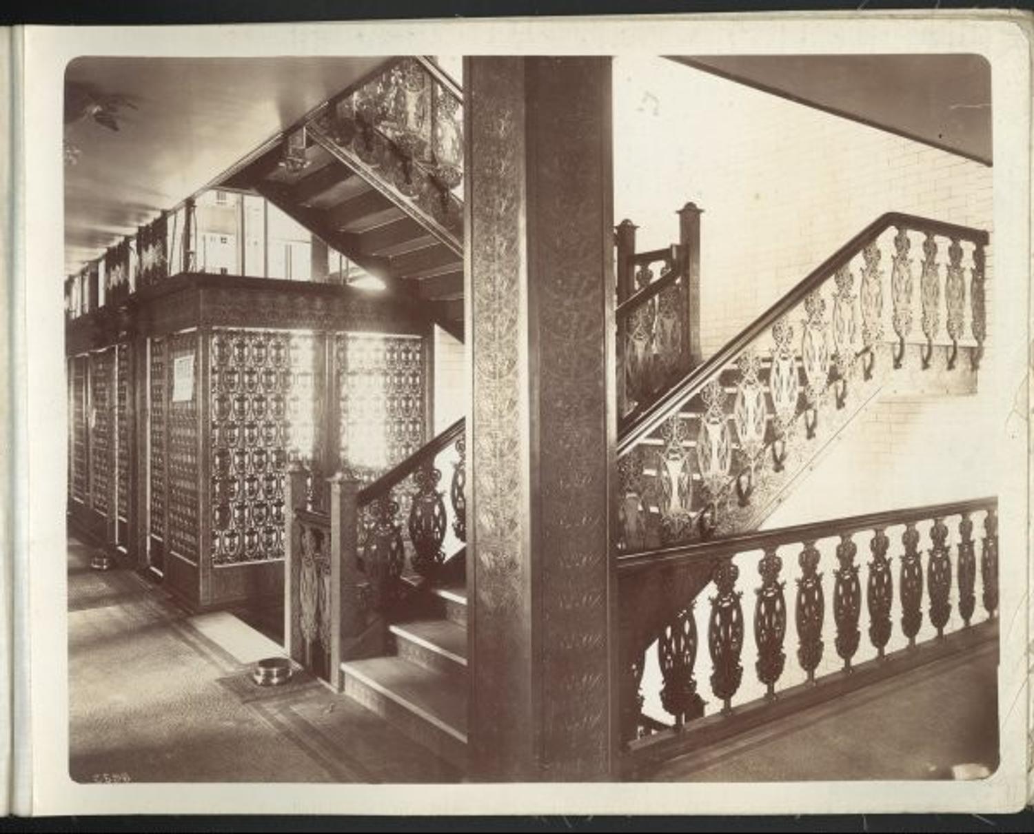 Dankmar Adler and Louis Sullivan, balustrade from the Guaranty Building, Buffalo New York, 1894