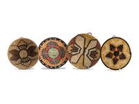 Hopi Second and Third Mesa Basketry Plaques
