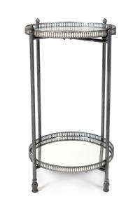 A Neoclassical Style Steel Side Table — 20TH CENTURY