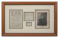 [Literature] Dickens, Charles. Autograph Note