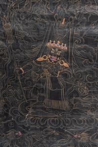 A Tibetan Thangka of Jambhala