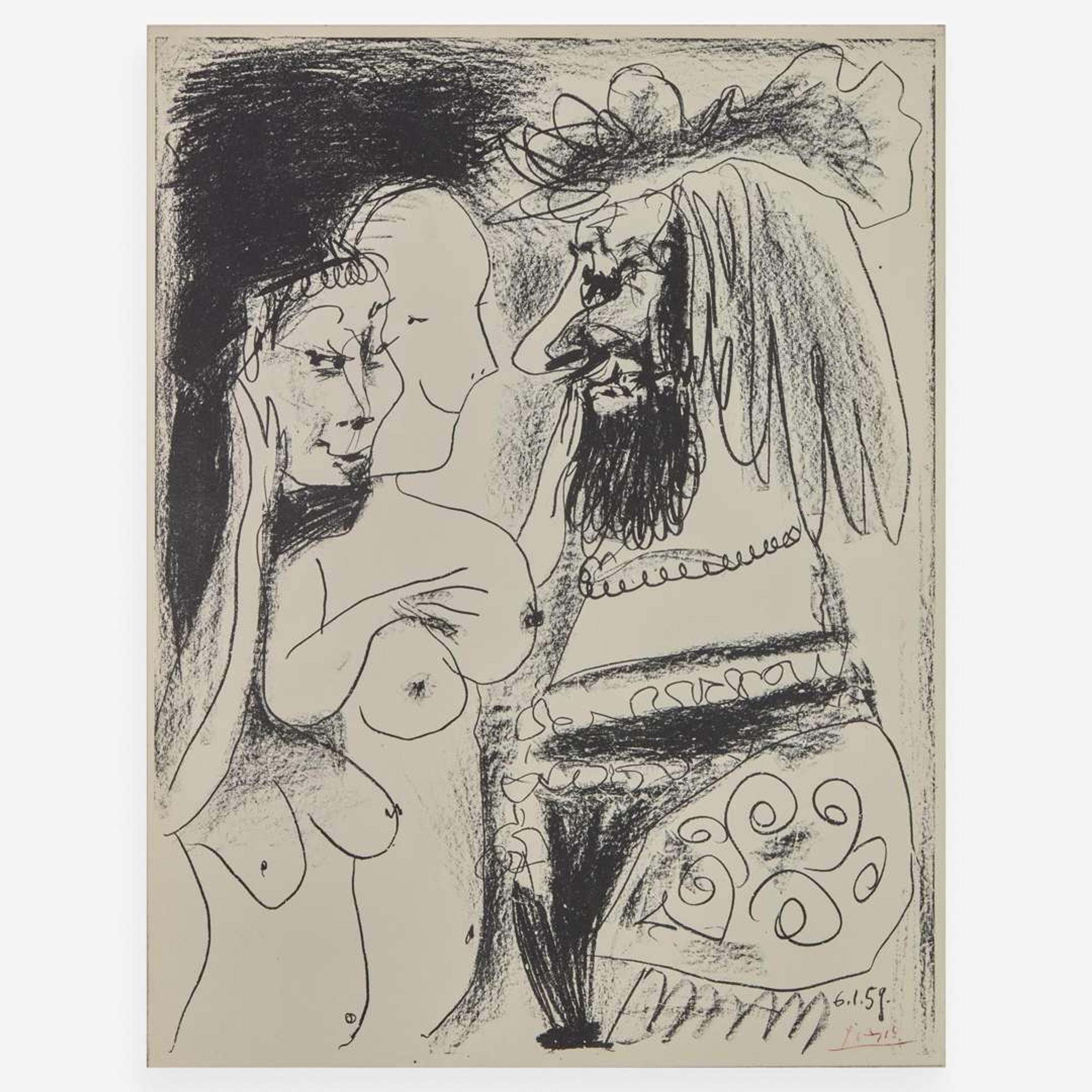 Pablo Picasso (Spanish, 1881-1973) Le Vieux Roi