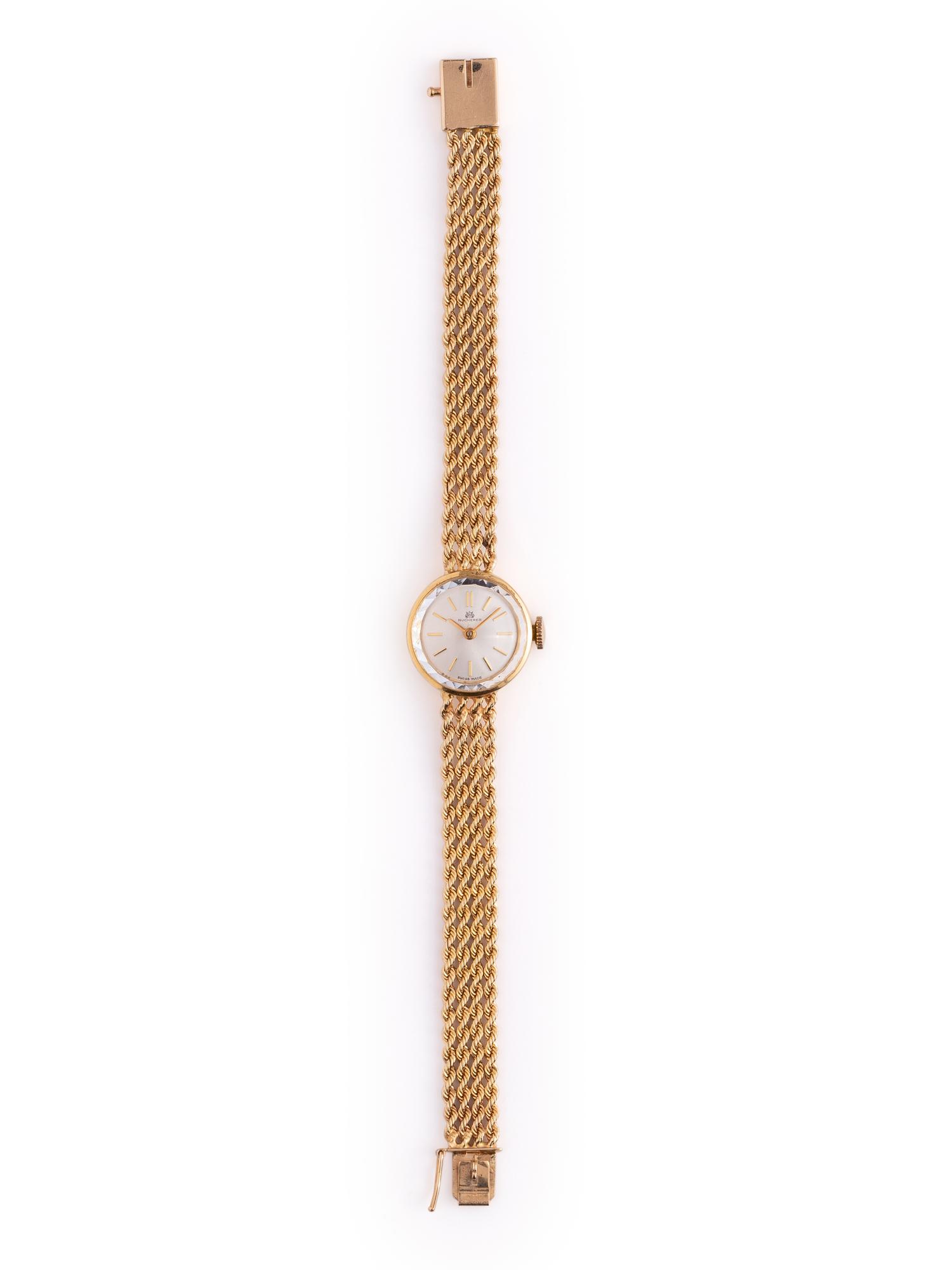 YELLOW GOLD WRISTWATCH