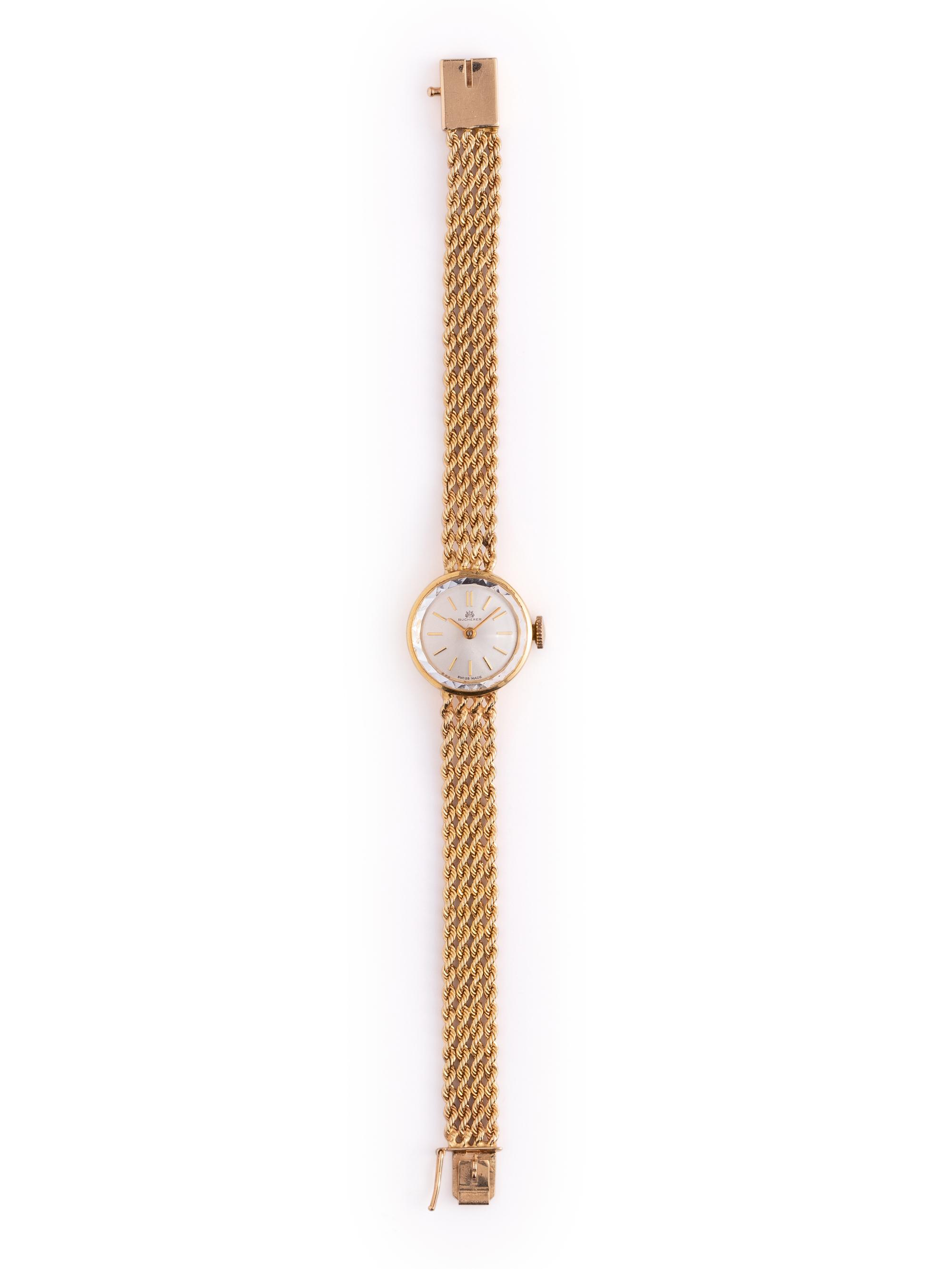 YELLOW GOLD WRISTWATCH