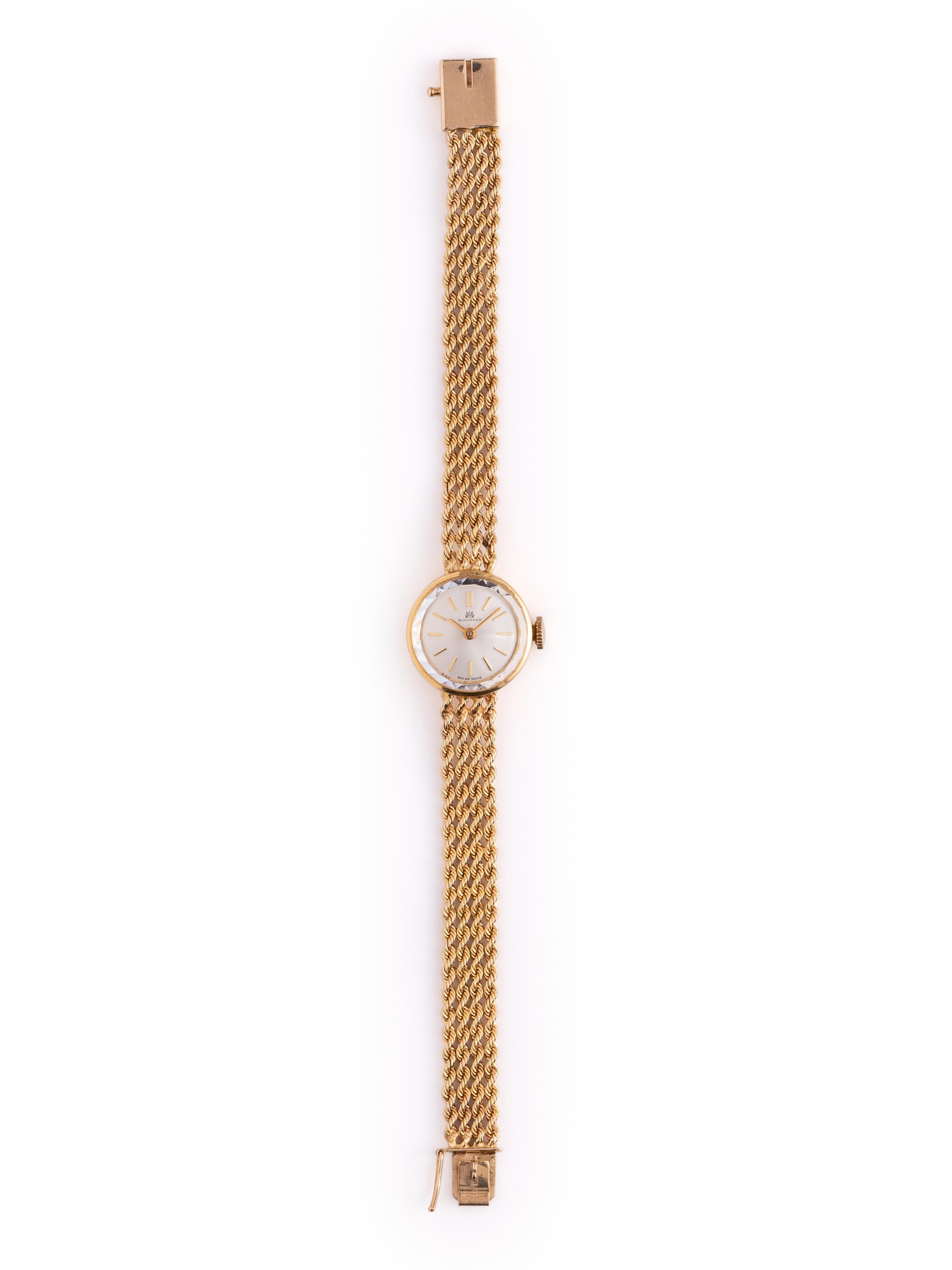 YELLOW GOLD WRISTWATCH