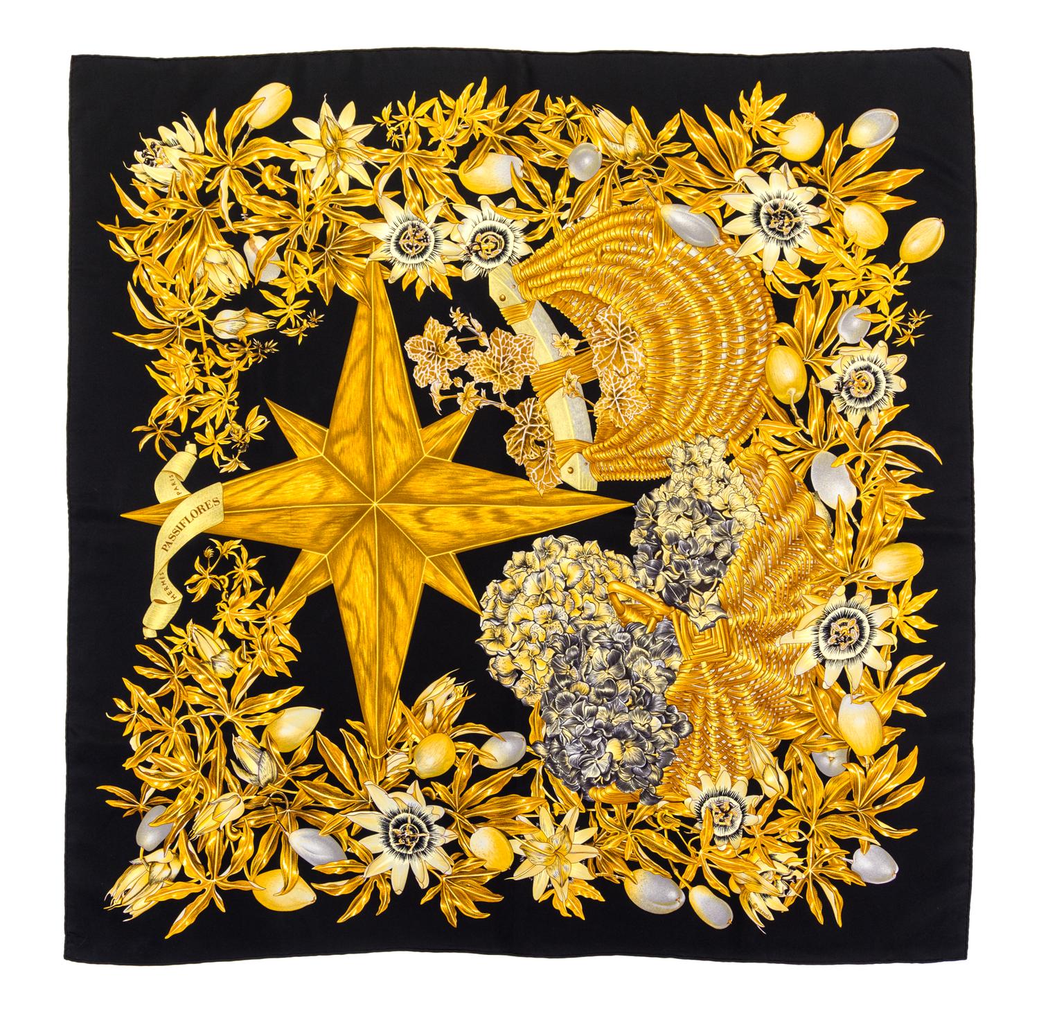 An Hermes 90cm Silk Scarf, 36" x 36".