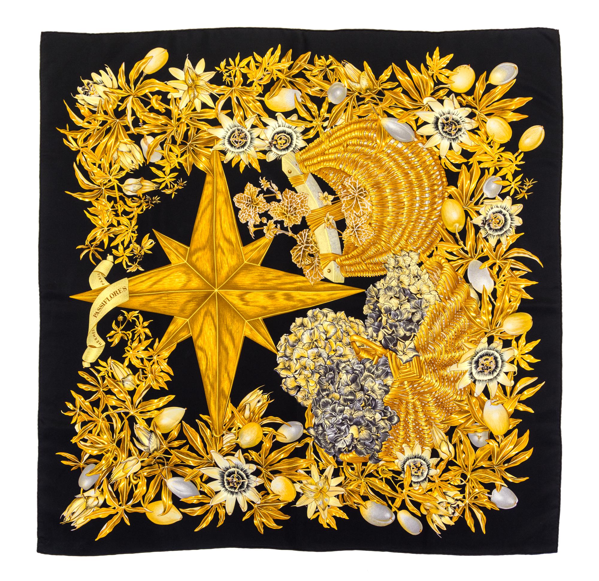 An Hermes 90cm Silk Scarf, 36" x 36".